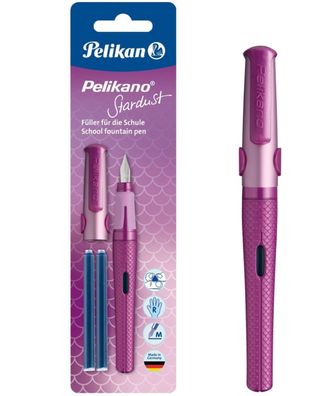 Pelikan Pelikano P480 Füller Stardust Feder M Mittel Rechtshänder Schulfüller