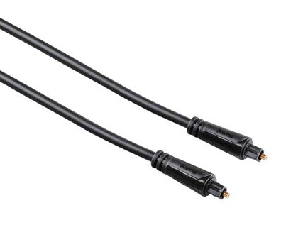 Hama ToslinkKabel 30cm LWL LichtleiterKabel ODTStecker optisch Digital SP/DIF