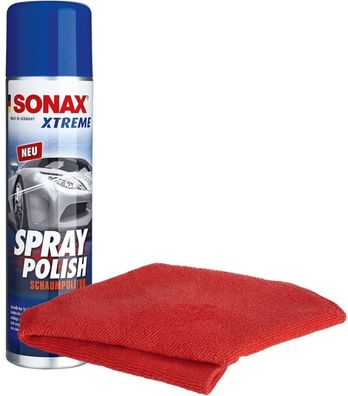 Sonax Xtreme SprayPolish MicrofaserTuch SchaumPolitur Detailer SprühPolitur