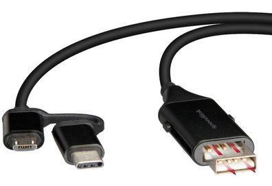 Speedlink HQ 4in1 USBC / MicroUSB AdapterKabel DatenKabel LadeKabel OTG