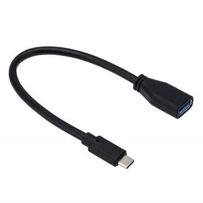 Hama USBC zu USB 3.1 Gen 1 OTG Adapter Wandelt USBC auf USBA Weiblich Buchse