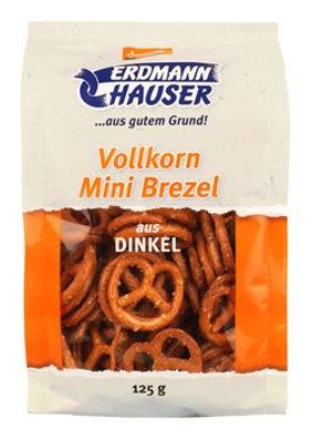 ErdmannHAUSER Getreideprodukte GmbH demeter Dinkel-Vollkorn-Minibrezeln 125g