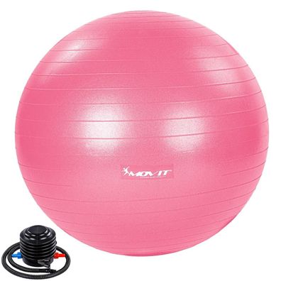 Movit® Gymnastikball 55 cm Yoga Ball Sitzball Pilatesball Fitnessball Pezziball