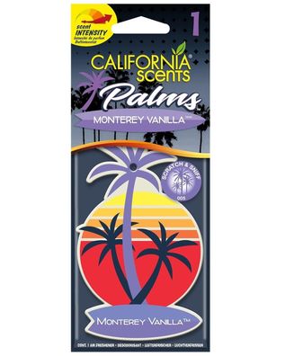 California Car Scents Palms Auto Lufterfrischer Duft-Palme Duftbaum Autoduft