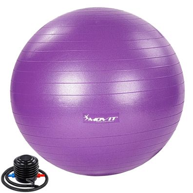 Movit® Gymnastikball 55 cm Yoga Ball Sitzball Pilatesball Fitnessball Pezziball