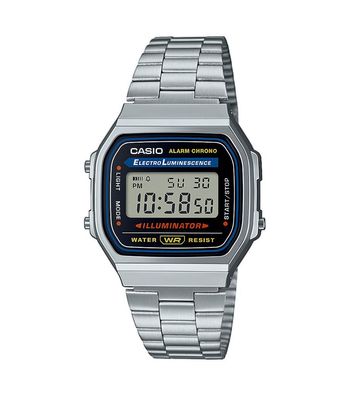 Casio Collection der Klassiker der 80-ziger Jahre A168WA-1YES 3298