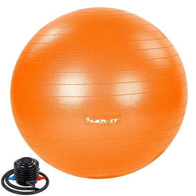 Movit® Gymnastikball - 55 cm, mit Pumpe, Maßband, bis 500 kg