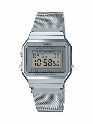 Casio Vintage der Klassiker > Digitaluhr Milanaise Band > A700WEM-7AEF