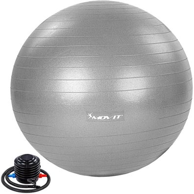 Movit® Gymnastikball 75 cm Yoga Ball Sitzball Pilatesball Fitnessball Pezziball