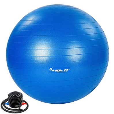 Movit® Gymnastikball 75 cm Yoga Ball Sitzball Pilatesball Fitnessball Pezziball