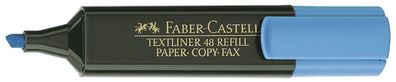 Faber-Castell 154851 Textmarker TL 48 REFILL - nachfüllbar, blau