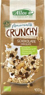 Allos Amaranth Crunchy Schokolade 400g