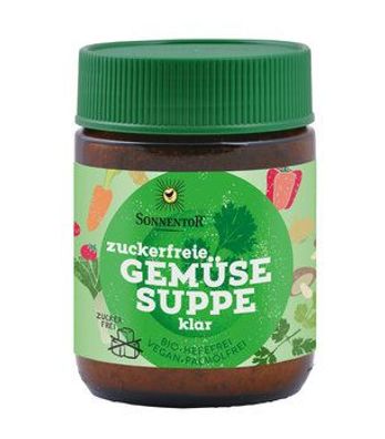 Sonnentor Zuckerfreie Gemüsesuppe, Glas 120g