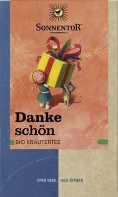 Sonnentor Dankeschön Kräutertee, Doppelkammerbeutel 27g