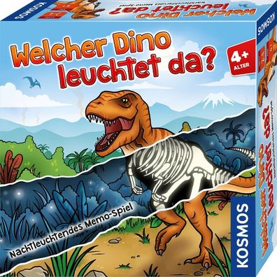 KOSMOS 680701 Memo-Spiel - Welcher Dino leuchtet da ?