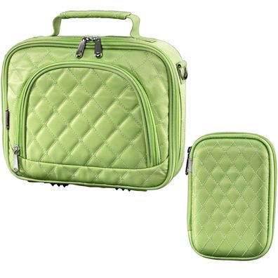 Hama Set Festplatten-Tasche 3,5" + Memory Card Case Speicherkarten-Tasche HDD SD