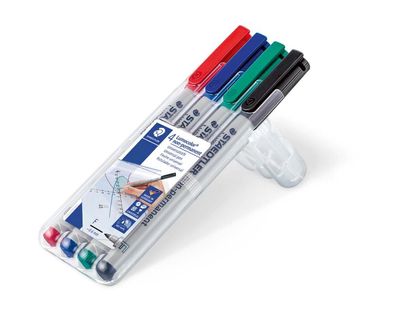 Staedtler® 316 WP4 Feinschreiber Universalstift Lumocolor® - non-permanent, F, 4