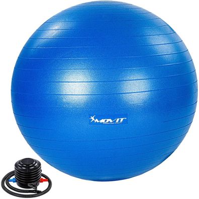 Movit® Gymnastikball 85 cm Yoga Ball Sitzball Pilatesball Fitnessball Pezziball