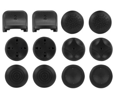 Trigger Pack Cap Set ThumbGrips Stick Kappen Grip Caps für Sony PS3 Controller