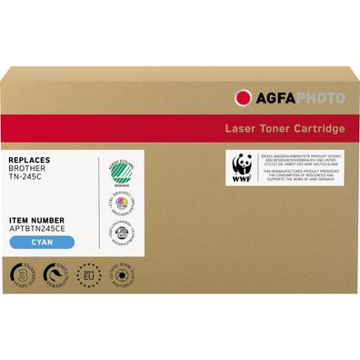 AgfaPhoto Toner APTBTN245CE wie Brother TN-245C cyan