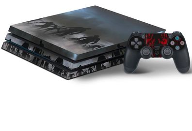 Speedlink DesignSkin Zombie Blut Folie Aufkleber Sticker Vinyl für Sony PS4 PRO