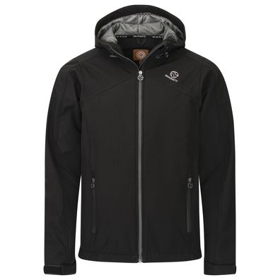 Gradnetz atmungsaktive Outdoor Softshelljacke mit Kapuze