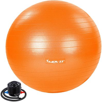 Movit® Gymnastikball 85 cm Yoga Ball Sitzball Pilatesball Fitnessball Pezziball