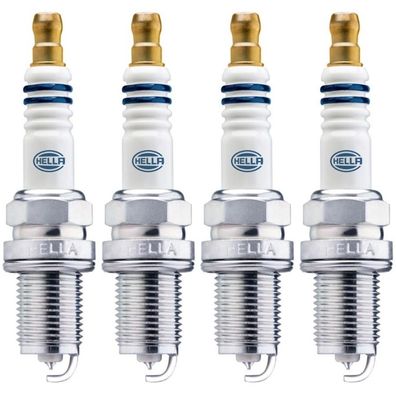 Hella 4x Energy Pro Zündkerze YNF9RCP9U Citroen Dacia Peugeot Renault Nissan