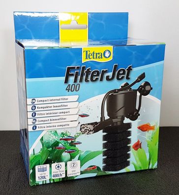 Tetra FilterJet 400 Innenfilter 5 Watt für das Aquarium bis 120 Liter