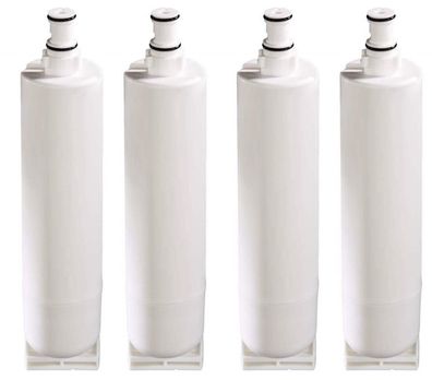 4x Pack WasserFilter Kühlschrank ErsatzFilter für Whirlpool Wpro SBS001 SBS002