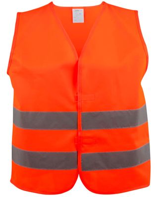 Warnweste Safety Vest 3XL XXXL Sicherheitsweste Auto KFZ Panne Unfall Erwachsene