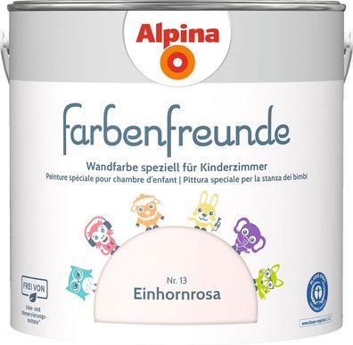 2,5l ALPINA Farbenfreunde Nr.13 Einhornrosa