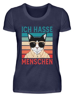 ICH HASSE Menschen - Damen Premium Shirt-09AMPGXV