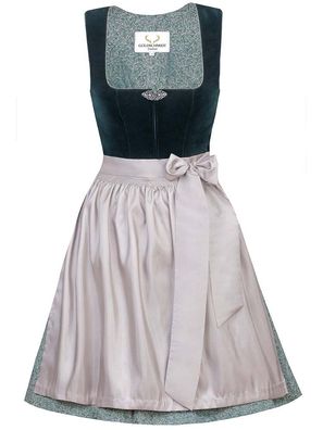 Dirndl Elisabeth 50cm Länge jadegrün