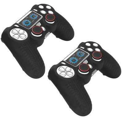 2x PACK Speedlink Silikon Skin SchutzHülle Grip Cover für Sony PS4 Controller