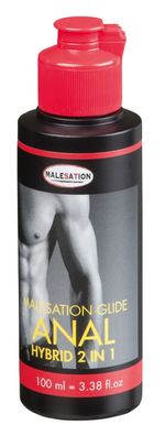 100 ml - Malesation Anal Hybrid Lubricant (water based) 100 ml