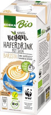 EDEKA 43915000000 Bio natürlich vegan Haferdrink Barista