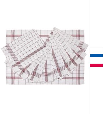 Bistro by JASSZ 10er Pack Geschirrtuch Baumwolle bis 60°C Milan JG30 NEU