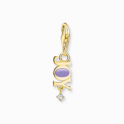 Thomas Sabo - 2007-565-13 - Charm - Damen - 925er Silber gelbvergoldet - Joy