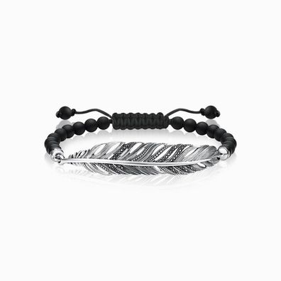 Thomas Sabo - LBA0132-810-11-L24v - Armband - Herren - Nylon - geschwärzt