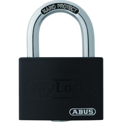 ABUS 802867 Vorhängeschl myLockT65AL/40 sw