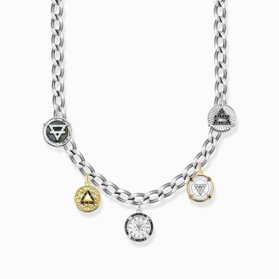 Thomas Sabo - KE2176-849-7-L50 - Collier - Unisex - 925er Silber gelbvergoldet