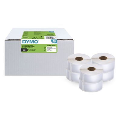 Dymo 2093094 Vielzweck-Etiketten 32 x 57 mm weiß 6x 1000 St