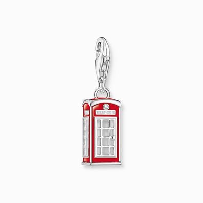 Thomas Sabo - 2120-041-10 - Charm - Damen - 925er Silber - Telefonhäuschen