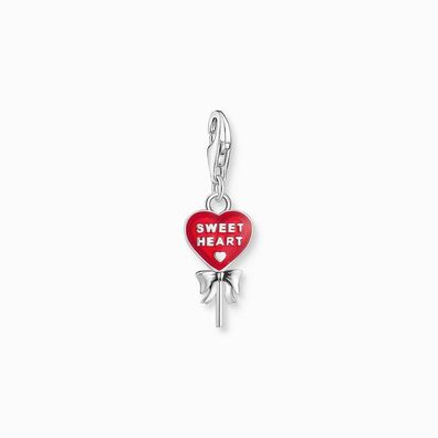 Thomas Sabo - 2072-664-10 - Charm - Damen - 925er Silber geschwärzt - Lollipop