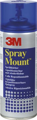 3M 012066922 Sprühkleber Spray Mount™ - wieder ablösbar, transparenter, 400 ml