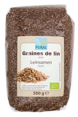 Pural Leinsamen braun 500g