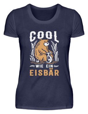 COOL WIE EIN EISBÄR - Damen Premiumshirt