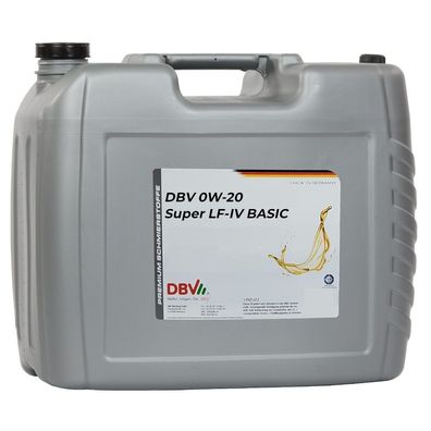 DBV 0W-20 Super LF-IV BASIC 20-Liter-Kanister