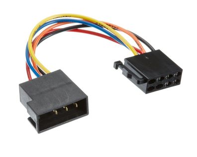 AIV ISO AutoradioAdapter AutoRadio AdapterKabel für Audi Peugeot Skoda Suzuki